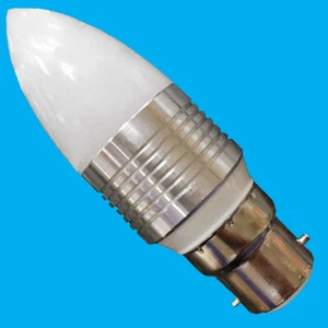 25x 3W LED B22 BC Ultra Low Energy Candle Light Bulbs 3000K Warm White Lamps - Picture 1 of 1