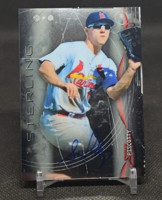 2014 Bowman Sterling Prospect Autographs #BSPASP Stephen Piscotty - Image 1 of 2
