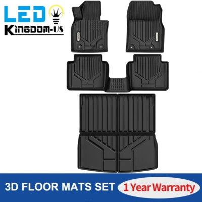 3D Floor Mats & Cargo Liner for 2023- 2025 Mazda CX-50 All Weather Anti-Slip TPE - Image 1 of 4