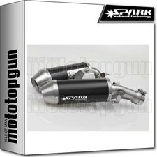 SPARK 2 EXHAUST APPROVED CARBON ROUND DUCATI HYPERMOTARD 796 2011 11 2012 12