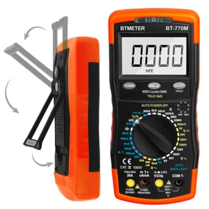 Digital Multimeter NCV Diode AC/DC Spannung Strom Widerstand Kapazitätstest Temp - Bild 1 von 9