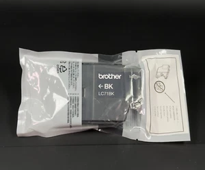 Cartucho de tinta para impresora Brother LC71 BK original negro único nuevo y sellado sin caja - Imagen 1 de 6