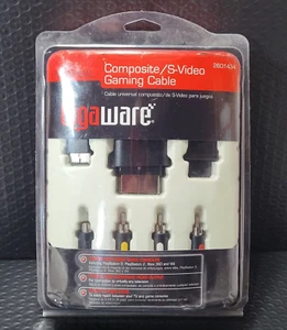 Gigaware Universal Composite/S-Video Gaming A/V Cable F2.3 2601434 - Picture 1 of 12
