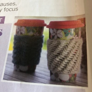 Lend a Hand, Mug Hugs knitting pattern - Picture 1 of 1