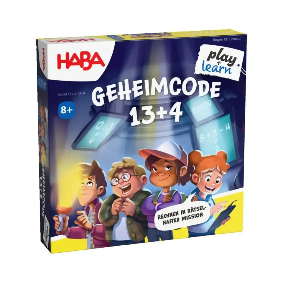 HABA Familienspiel Lernspiel Geheimcode 13 4 2012183001