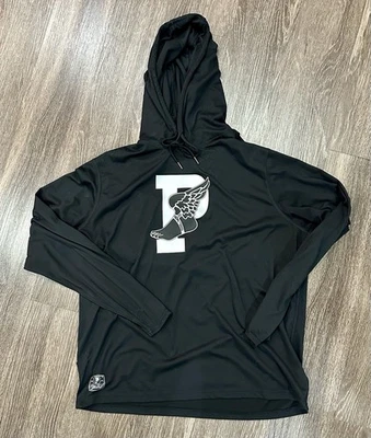 Polo Ralph Lauren男式大号黑色性能套衫连帽衫 — 第 1/4 张图片