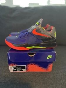 Nike Zoom KD4 x Nerf 2024 Men's Size 9 Basketball Shoes Durant Blue Red - Picture 1 of 6