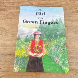 The Girl with Green Fingers Rod Broome PB 1st Ed 1988 RARE Children's Book VTG - Picture 1 of 11