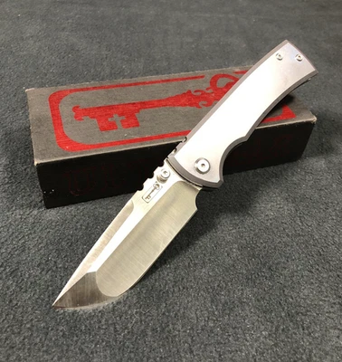 Cuchillo Chaves Ultramar 229 NCB Azul Titanio M390 Excelente Estado Foto 1 de 4