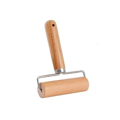 Small Rolling Pin, Wooden Dough Roller, Non-Stick Pizza Roller, Dough Baker Roll - Image 1 of 4