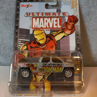 Camión MAISTO SERIE #1 ULTIMATE MARVEL IRON MAN GMC TERRADYNE 1:64 #10 DE 25  Foto 1 de 4