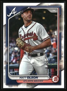 2024 Bowman Matt Olson #54 Atlanta Braves - Picture 1 of 2