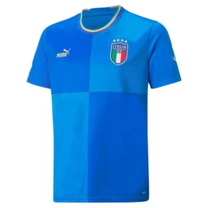 Puma Italy football shirt kids Italia replica jersey children's home 2022 2023 - Picture 1 of 5