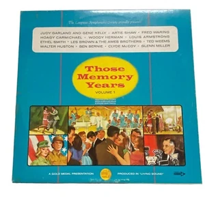 Those Memory Years Volume 1: A Gold Medal Presentation Vintage Vinyl Record - Picture 1 of 6