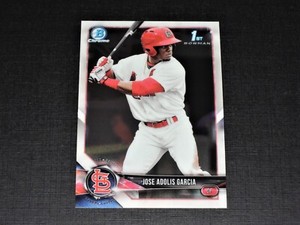 ADOLIS GARCIA 2018 RC 1ST BOWMAN CHROME BCP121 ROOKIE !!!!!!!!!!!!!!!!!!!!!!!!!!