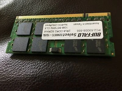 1GB SODIMM Acer Extensa 5510 5513 5610 5610G 5620 5620-2A2G12MI Ram Memory - Image 1 of 4