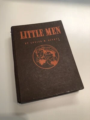 Little Men Louisa May Alcott First Edition 1940 Publisher Whitman Illustrated - Image 1 of 4