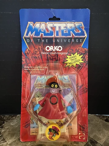 MOTU ORKO Masters of the Universe MOC Sealed He-man Mattel 1983 Nice! Cover