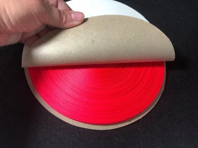 1/4" Width Dazzle Pink  Grosgrain Ribbon 100 yds Schiff Crafts Sewing Bows USA - Image 1 of 2