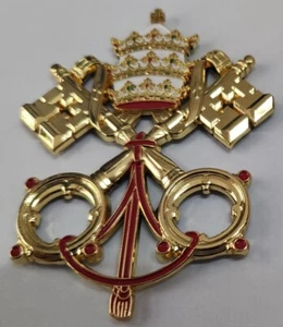 Mittelalter Papst Rom Vatikan Christliche Kirche Heiliger Kirchenstaat Aufkleber Diözese AO - Bild 1 von 4