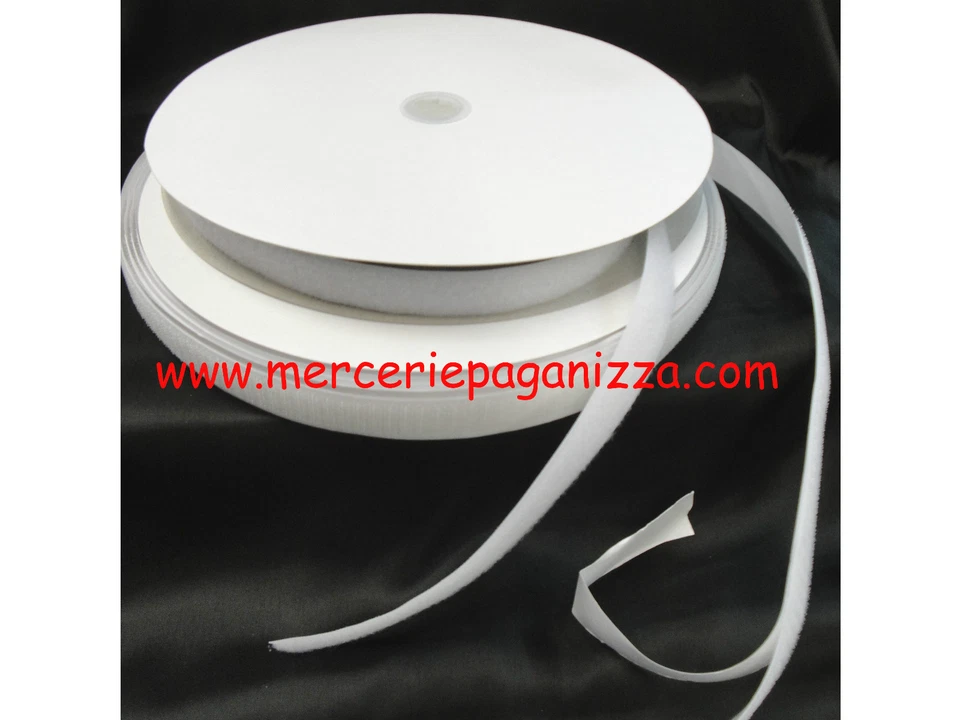 STREEP NASTRO CHIUSURE A STRAPPO DA CM.2 BIANCO " MISTO " COMPLETO METRI 1 - Immagine 1 di 1