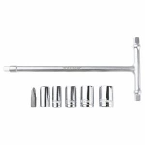 Tusk 3 Way T Handle Wrench Tool 1/4" Drive Kit Motorcycle ATV NEW - Picture 1 of 1