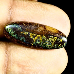 9.95 ct Attractive Fancy (25 x 10 mm) Multi Australian Koroit Boulder Opal - Picture 1 of 1