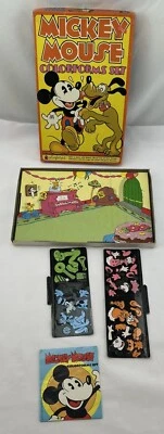 Disney Mickey Mouse Colorforms Playset Complete in Great Condition FREE SHIPPING - Image 1 of 4