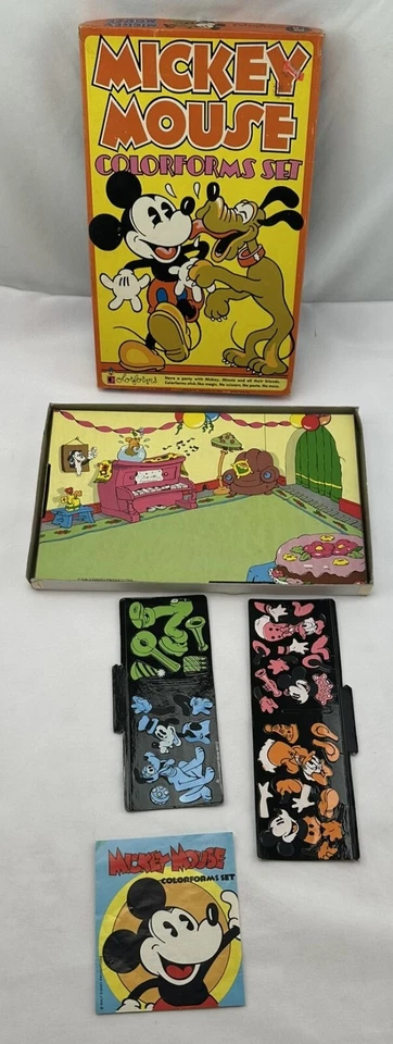 Juego Disney Mickey Mouse Colorforms Completo en Excelente Estado ENVÍO GRATUITO Foto 1 de 4