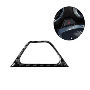 Carbon Fiber Warning Light Decorative Cover Trim For Chevrolet Camaro 2017-2019  - Picture 1 of 12