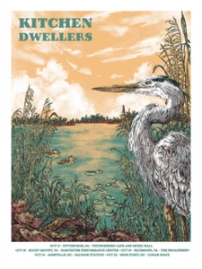 Kitchen Dwellers Fall Tour 2023 Poster AP - Picture 1 of 1