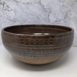 Winchcombe Pottery Wax Resist Decorated Large Fruit Bowl #2522 - Picture 1 of 14