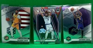 Anthony Davis 2020-21 Panini Mosaic WILL TO WIN, PRIDE NBA 3 Card lot Lakers - Picture 1 of 1