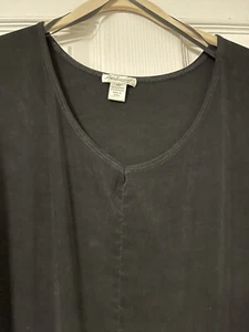 Bechamel Women’s Top Size 3X Black Stretchy - Picture 1 of 7