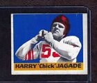 1948 Leaf Football Card #55 Harry Jagade, Indiana, High Number, VG!