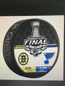 Stanley Cup Playoffs 2019 disco de duelo Boston Bruins/St. Blues de Louis - Imagen 1 de 2