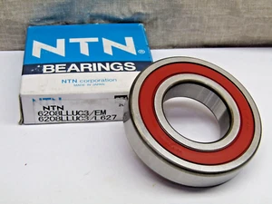 NTN 6208LLU C3 EM 40 mm x 80 mm x 18 mm abgedichtetes Lager - Bild 1 von 4