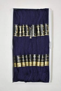 Anchor Thread Stranded Cotton Skiens Cross/Long Stitched Embroidery  Blue  - Picture 1 of 4