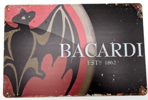 RETRO Blechschild " BACARDI " VINTAGE DINER DEKO BAR PUP NEU OVP Deko 20x30cm - Bild 1 von 1