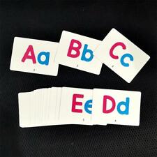 Alphabet Flash Cards A-Z Kids Toddlers Preschool Early Pen Learning P4H7 R0M3