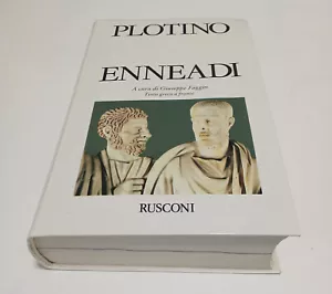 Plotino Enneadi testo greco a fronte - a cura di Giuseppe Faggin (Rusconi, 1992) - Foto 1 di 2