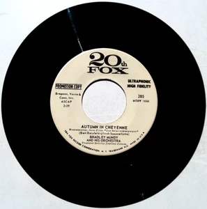 BRADLEY MUNDY & HIS ORCH.-Autumn In Cheyenne/Caught In The Web-Vinyl 45rpm PROMO - Imagen 1 de 4