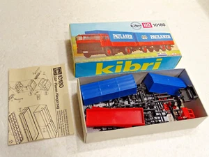 KIBRI ( 10180 ) CAMION REMORQUE ARTICULÉ A MONTER   MAQUETTE NEUVE EN BOITE   HO - Picture 1 of 2