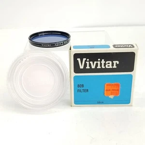 Vivitar 80B 80 B 58mm Filter Lens Camera Photography Accessory  - Picture 1 of 9