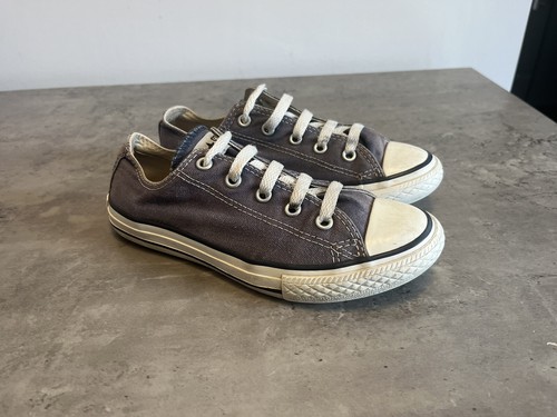 Taglia UK 1 Converse Chuck Taylor All Star grigio bue basso