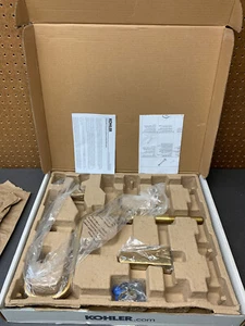 KOHLER K-22067-2MB Graze Deck Mounted Pot Filler, Vibrant Brushed Moderne Brass  - Picture 1 of 2