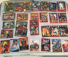Lot of 177 1993 Marvel Skybox w 7 Marvel Materpieces Xavier Files Animated 328