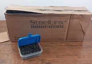 20 x 1 Pfund Kartons SteeLinx Trockenbauschrauben - #6 x 1 1/4 Zoll voller Koffer - Bild 1 von 7
