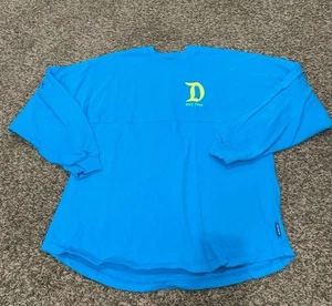 Disneyland Resort Nwot Neon Blue Spirit, Jersey, Adult Size Large - Picture 1 of 5