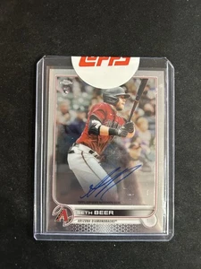 2022 Topps Chrome - Rookie Autographs Seth Beer #RA-SBE (AU, RC) - Foto 1 di 2